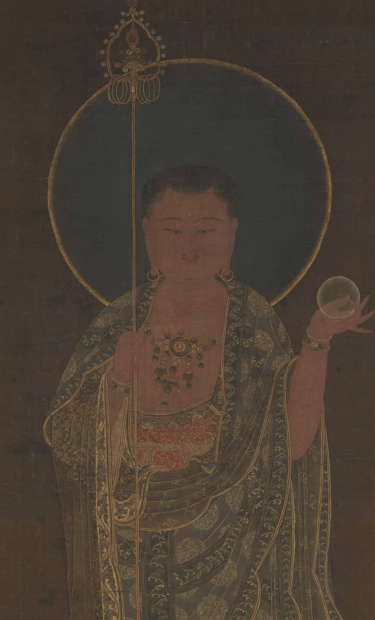 지눌의 정혜결사와 선종 혁신 - 지장보살도 (Kshitigarbha Bodhisattva)