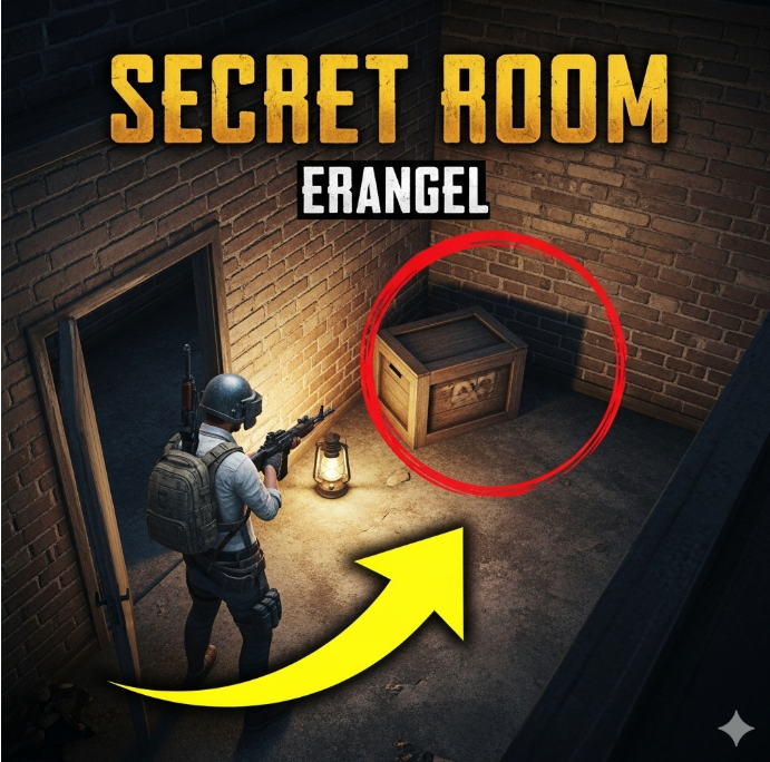 배틀그라운드 에란겔 비밀의방 위치