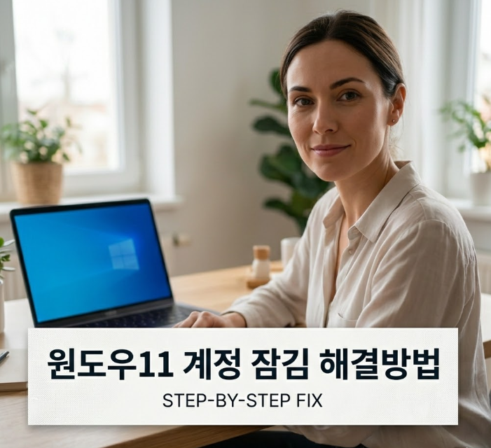 윈도우11 참조된 계정이