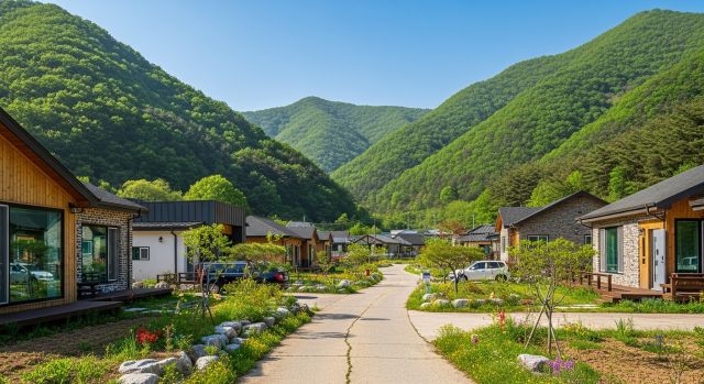 전원주택 입지 선택과 농촌 주거 환경 모습