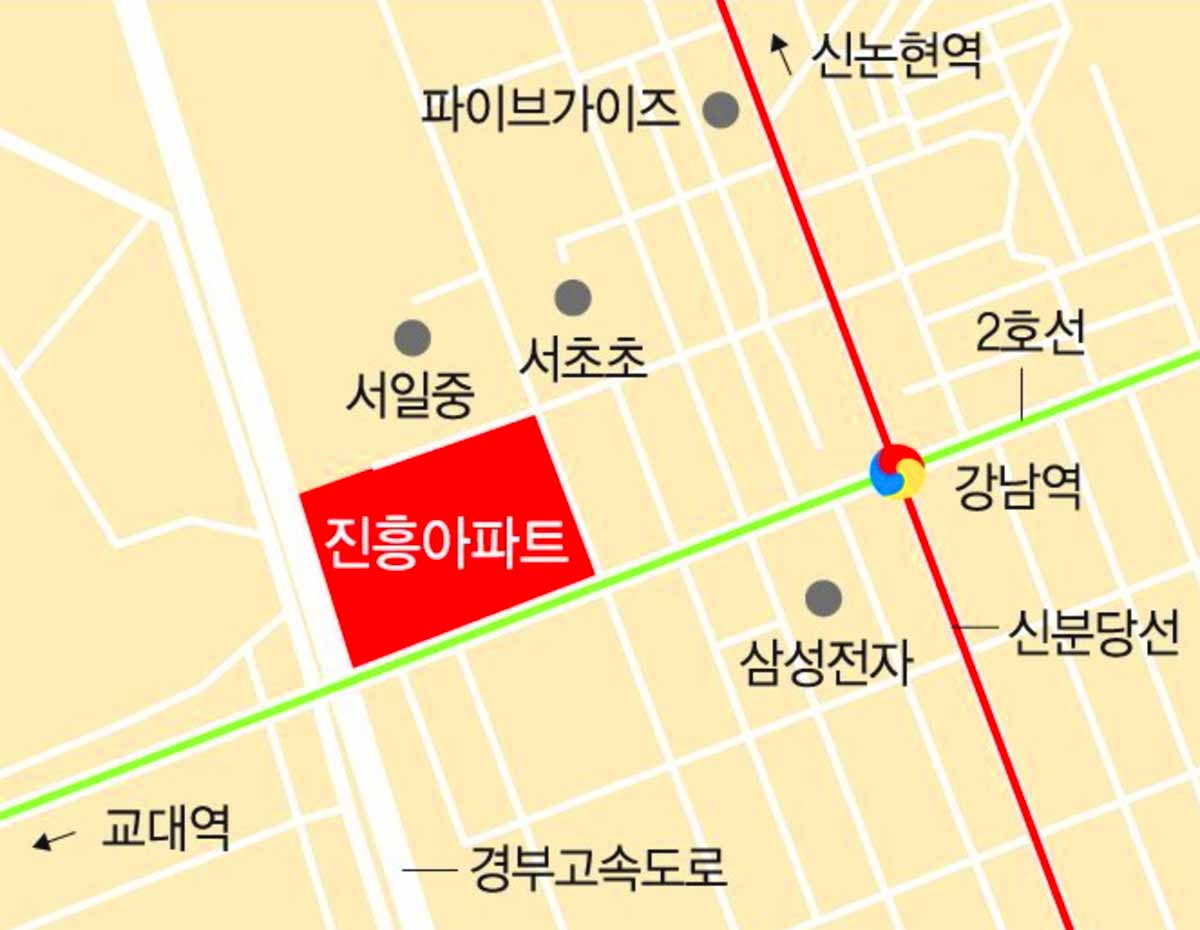 서초-진흥아파트-위치