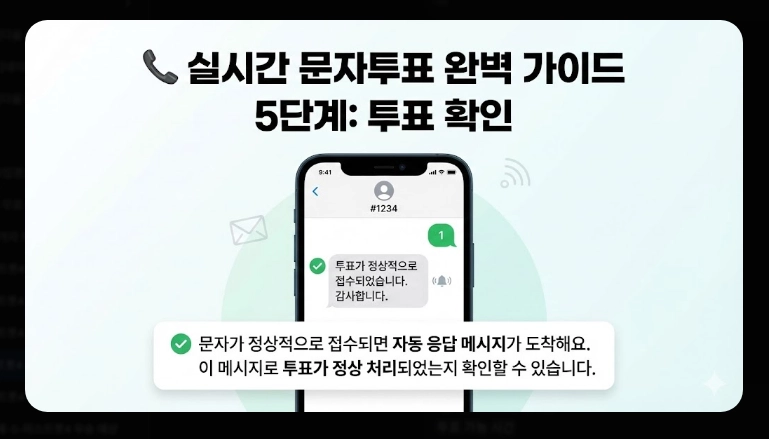 미스트롯4 투표 방법 [2026년 최신] 온라인&middot;문자투표 3단계 및 36명 진출자