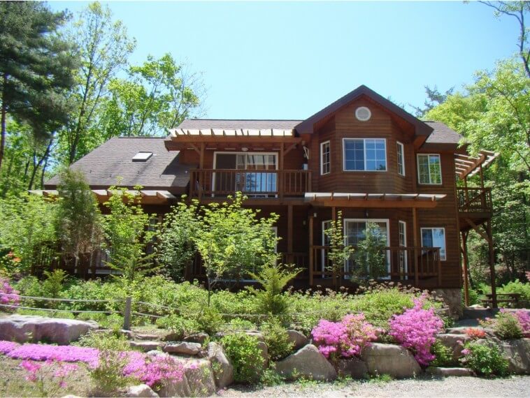 용화산 자연휴양림 봄사진