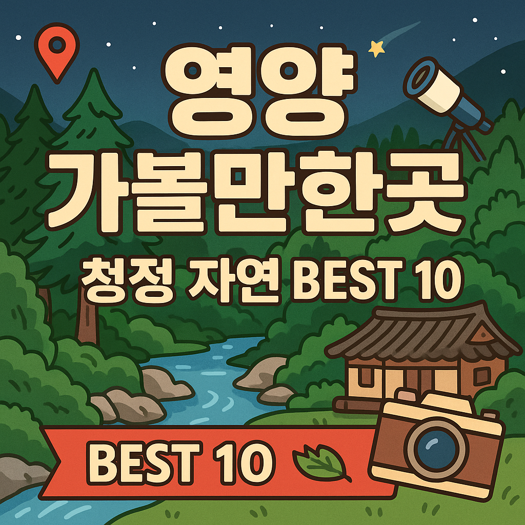 영양 가볼만한곳 베스트10