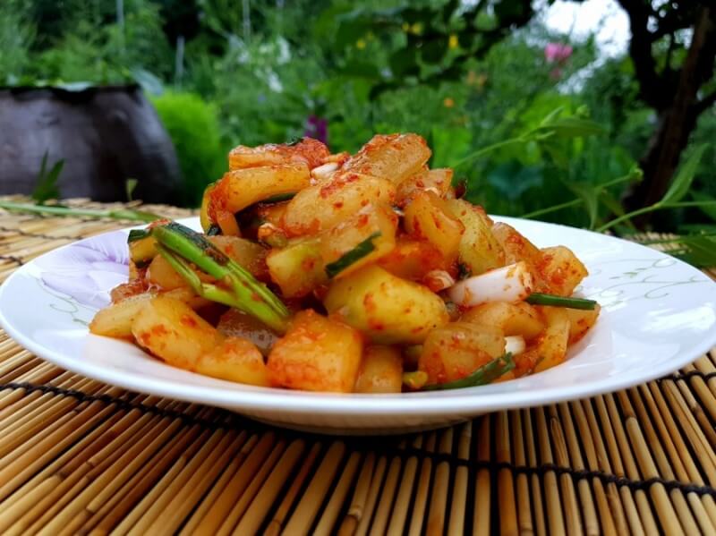 노각깍두기-황금레시피