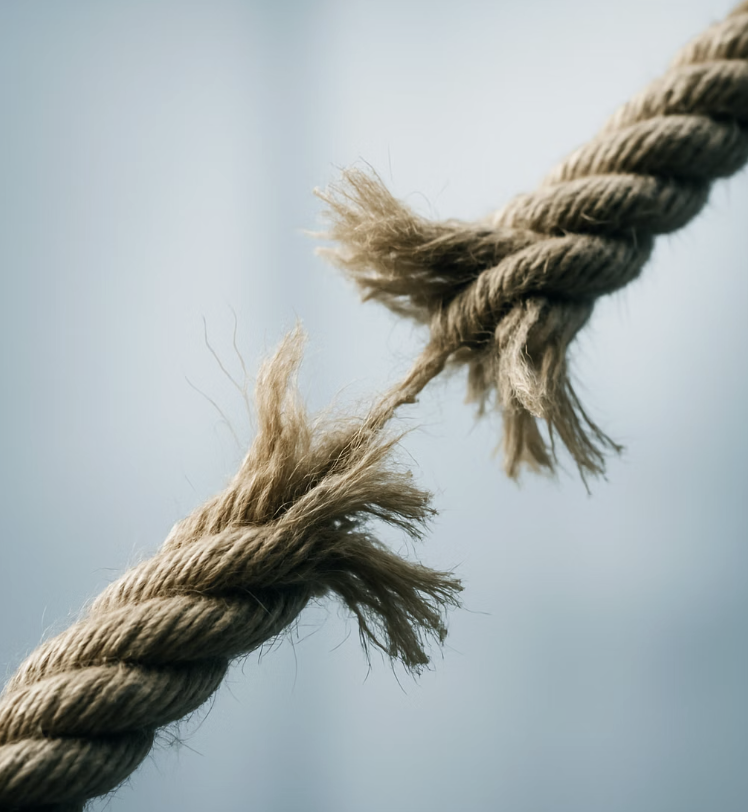 방치하면 안 되는 이유&amp;#44; &amp;#39;찢어진 밧줄&amp;#39;