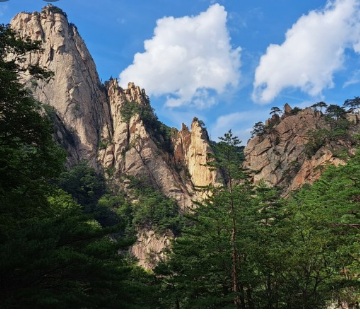 한국의 인기 명산 TOP 10
