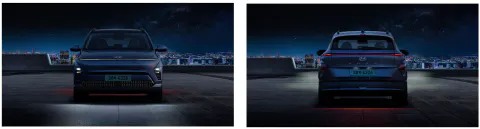 코나 전기차 전면 후면 디자인