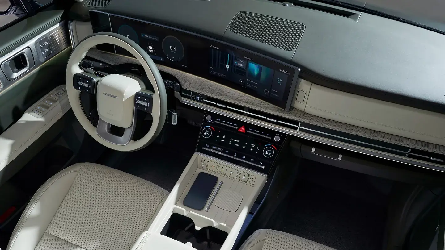 2024 현대 싼타페 하이브리드 인테리어