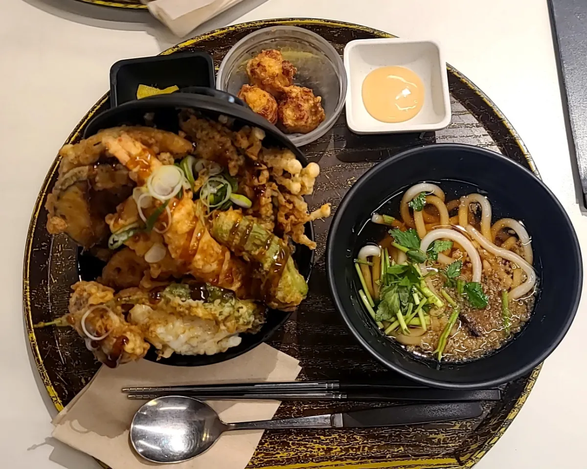 온기정-테이블위-텐동세트