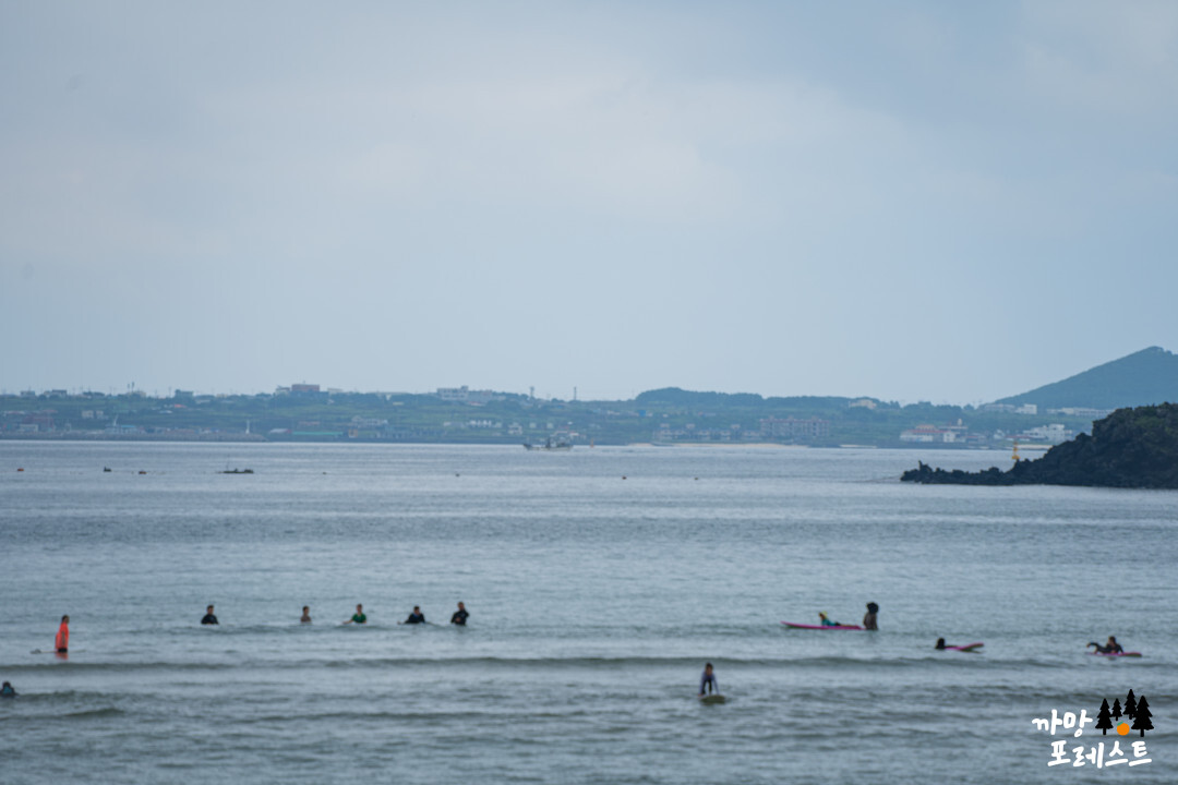 구좌 하도 해수욕장 풍경