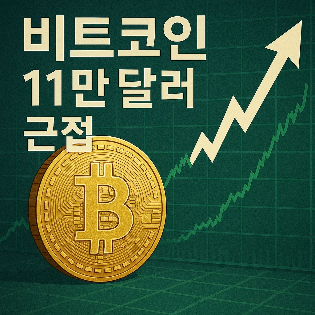 비트코인 11만달러 근접