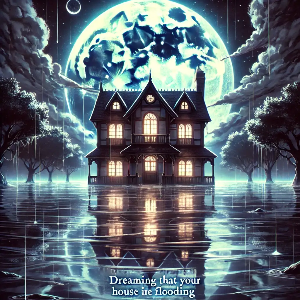 집이 물에 잠기는 꿈