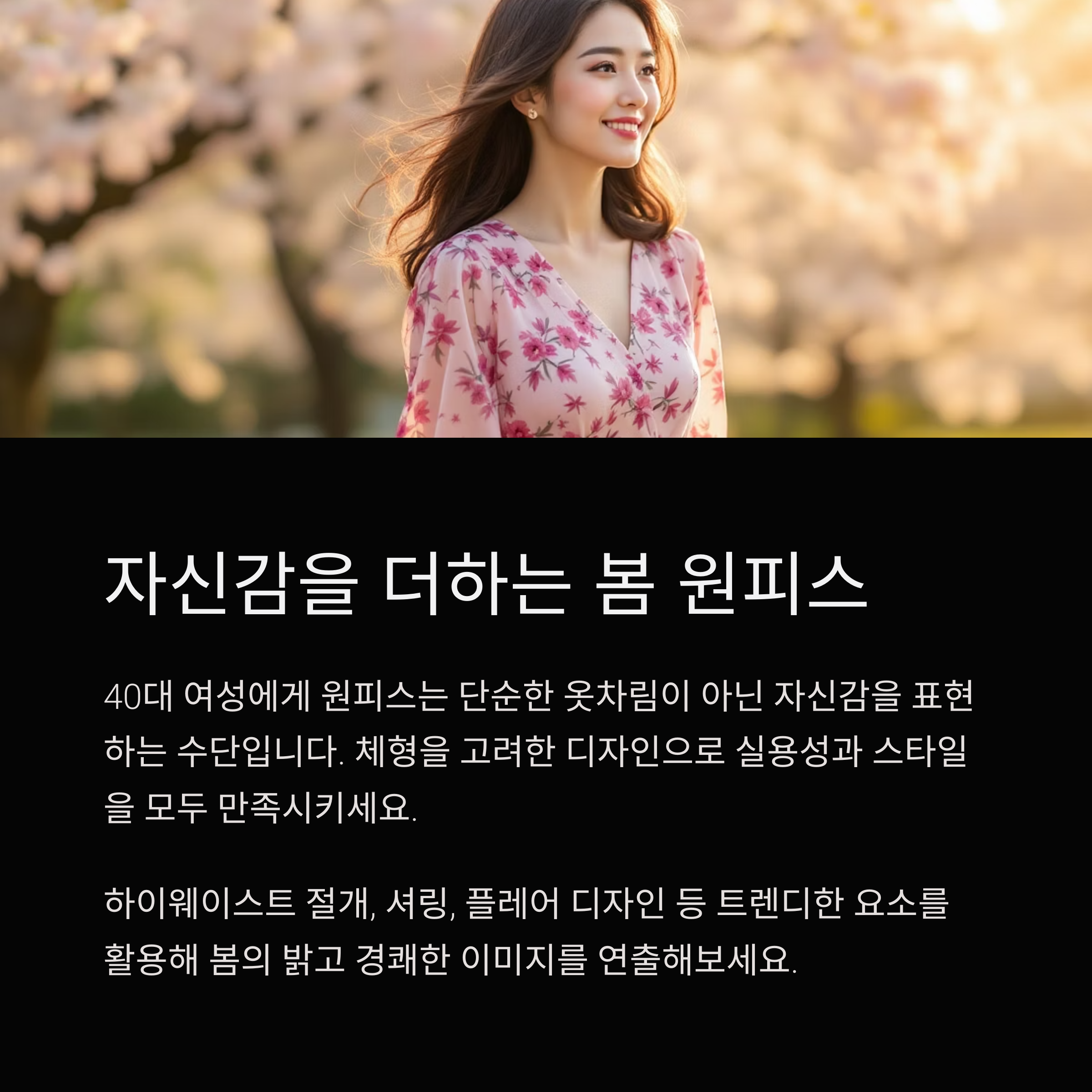 40대 여성 원피스 추천! 뱃살 커버되는 데일리룩 정리