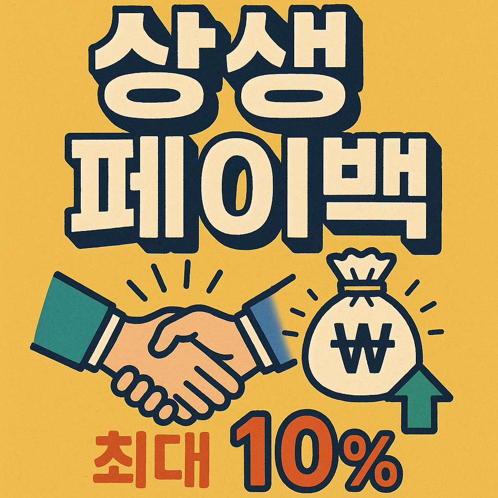 2025 상생페이백 신청 전&amp;#44; 전년 실적 확인 방법