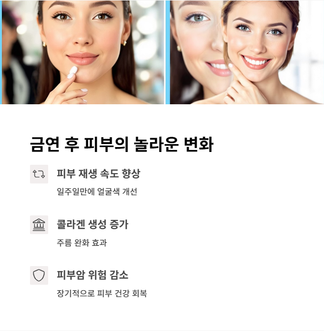 국내외 연구 결과와 통계로 보는 금연 효과