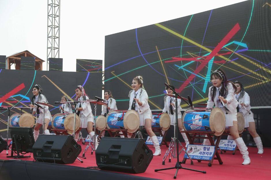 장항항 수산물 꼴갑축제