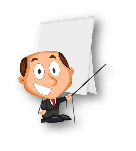 지역 복지센터에서 선생님이 교육하는 모습