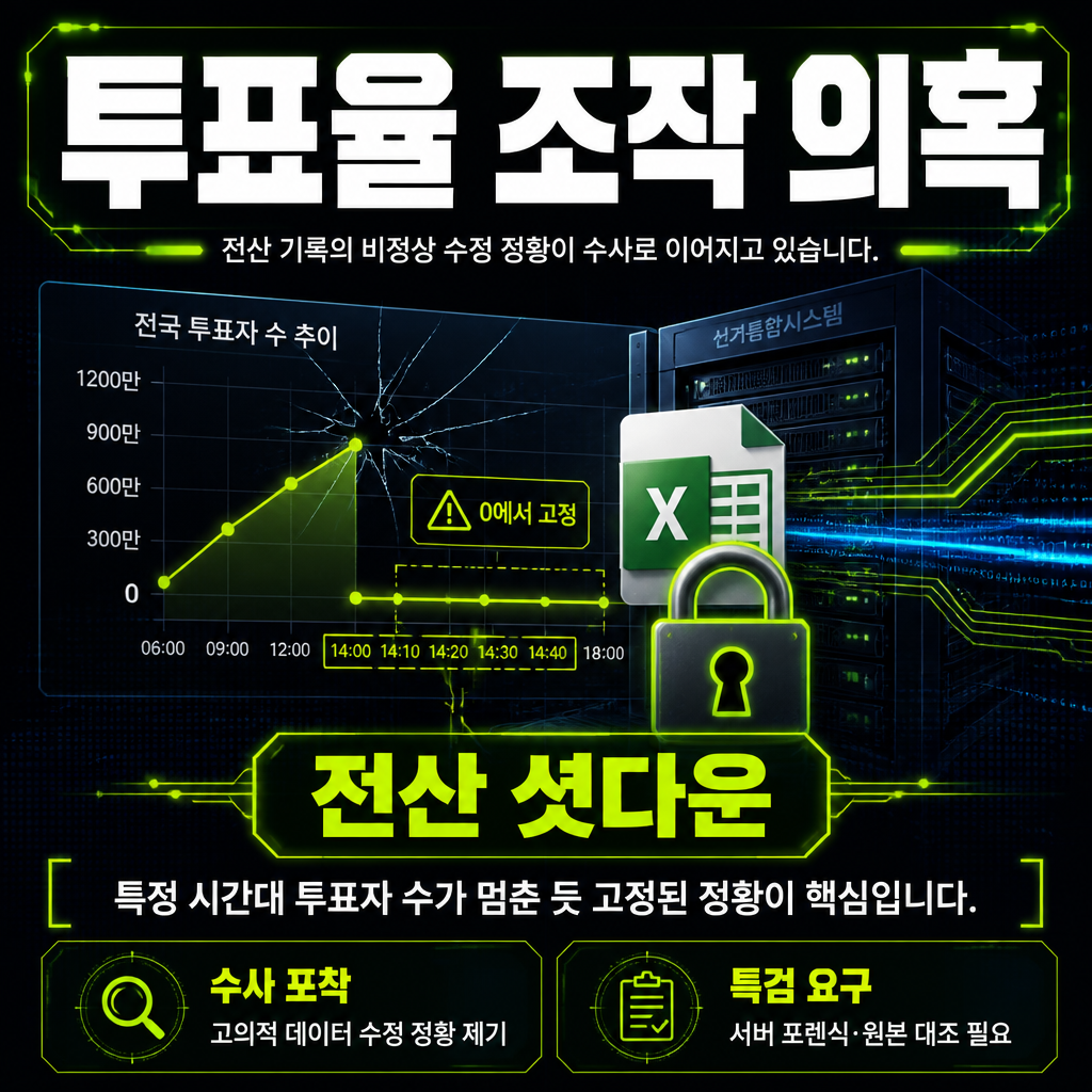 투표율 조작 의혹