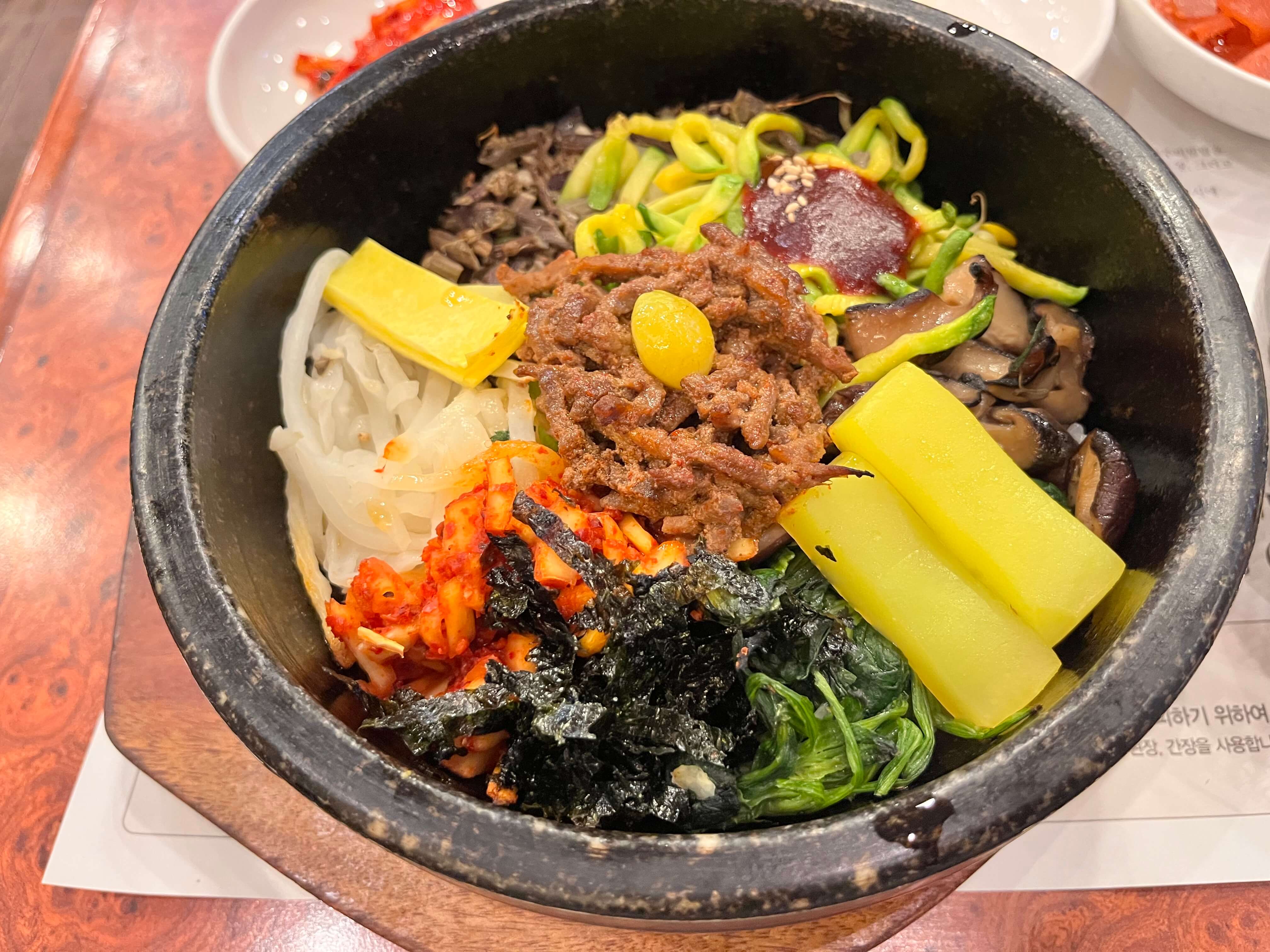 전주 한옥마을 비빔밥 맛집 한국집 돌솥비빔밥