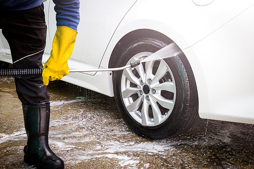 셀프 세차 순서