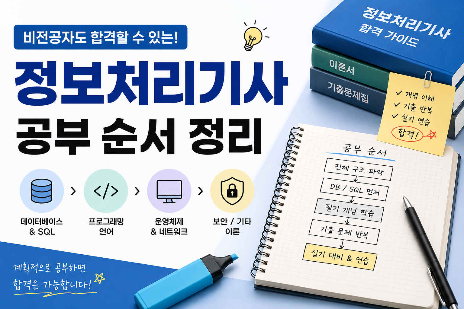 정보처리기사 공부 순서 정리