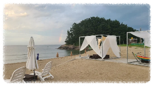 양양 손양면에 자리한 송전해수욕장