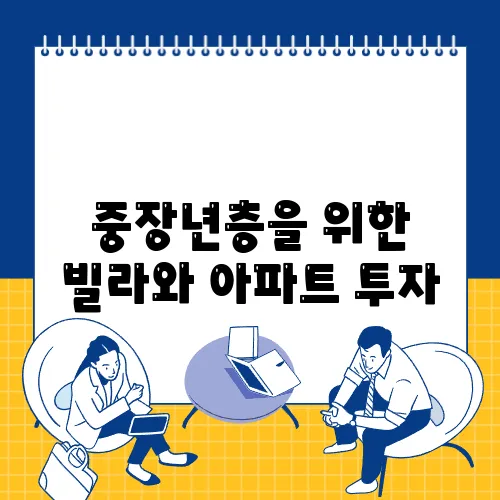 중장년층을 위한 빌라와 아파트 투자, 무엇이 더 유리할까요?