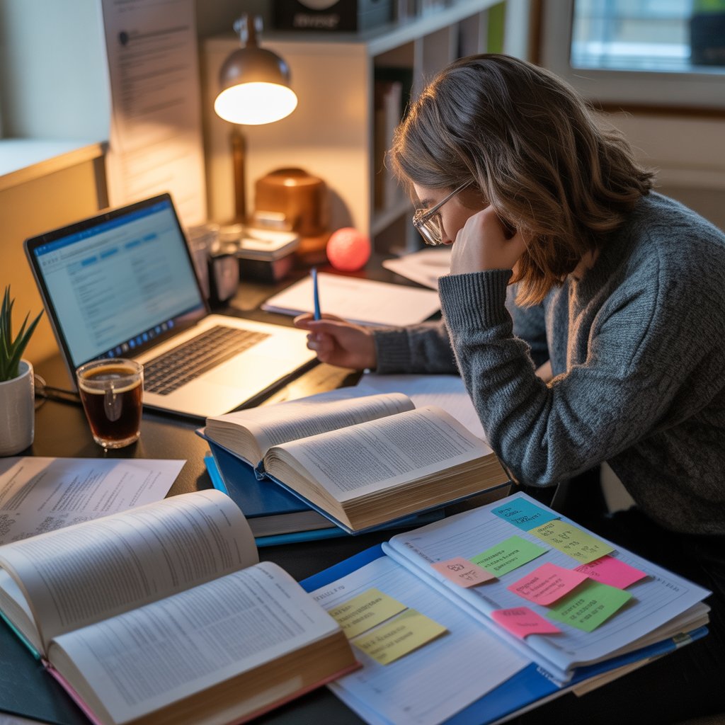 자격증 시험 직전 7일 합격 루틴