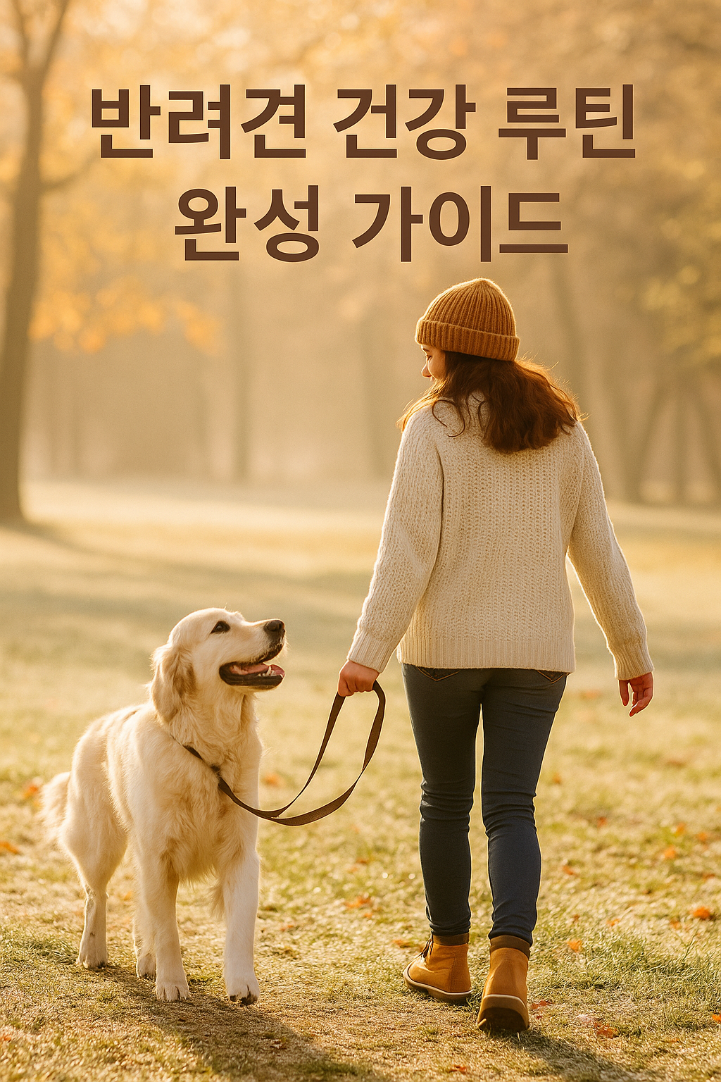반려견 건강 루틴 완성 가이드 ❘ 하루 10분으로 바꾸는 평생 습관