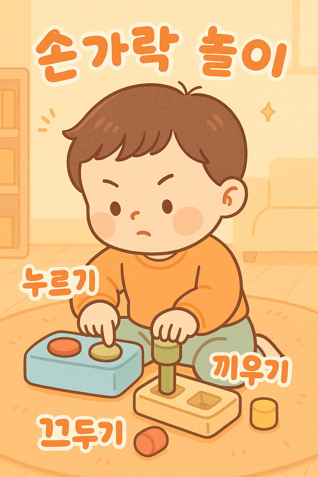 소근육 발달에 딱! 돌 이후 아기 손 조작 장난감 추천