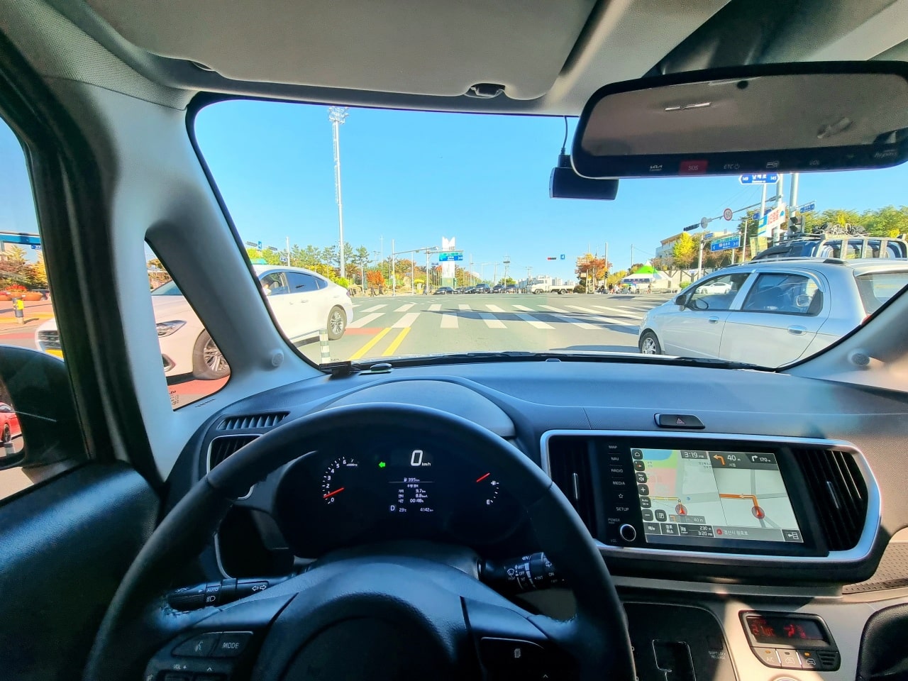 더 뉴 레이는 근거리 주행에 알맞은 차입니다.