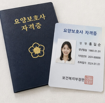 요양보호사 자격증 재발급 방법