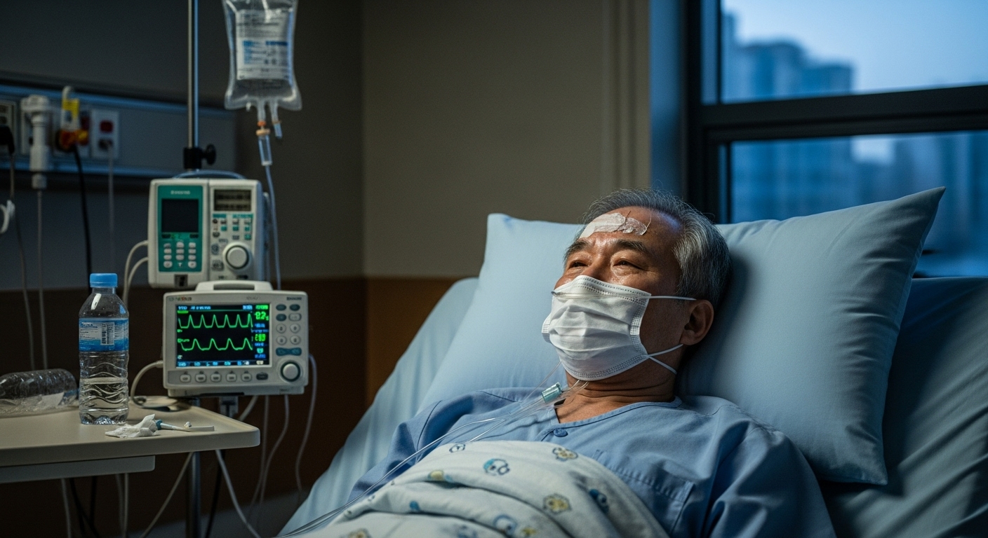 코로나 입원환자 이미지