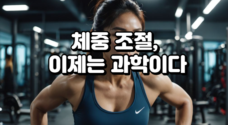 다이어트의 새로운 전략, 한국인이 꼭 알아야 하는 체중 조절의 과학