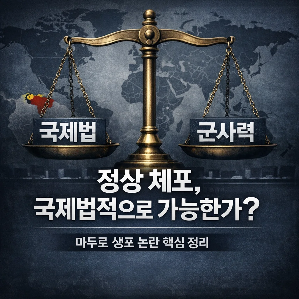 마두로 체포, 국제법상 가능한가?