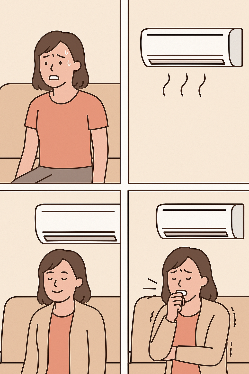 냉방병 예방 및 증상