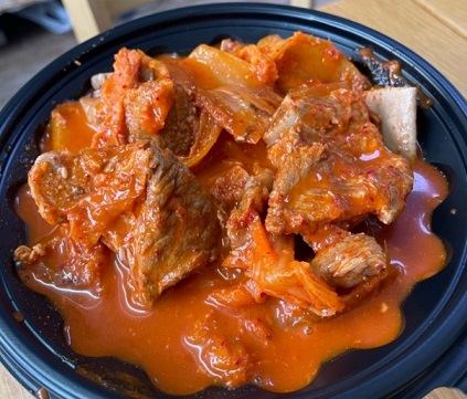 국물갈비김치찜