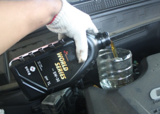 싼타페DM 오일교환하기