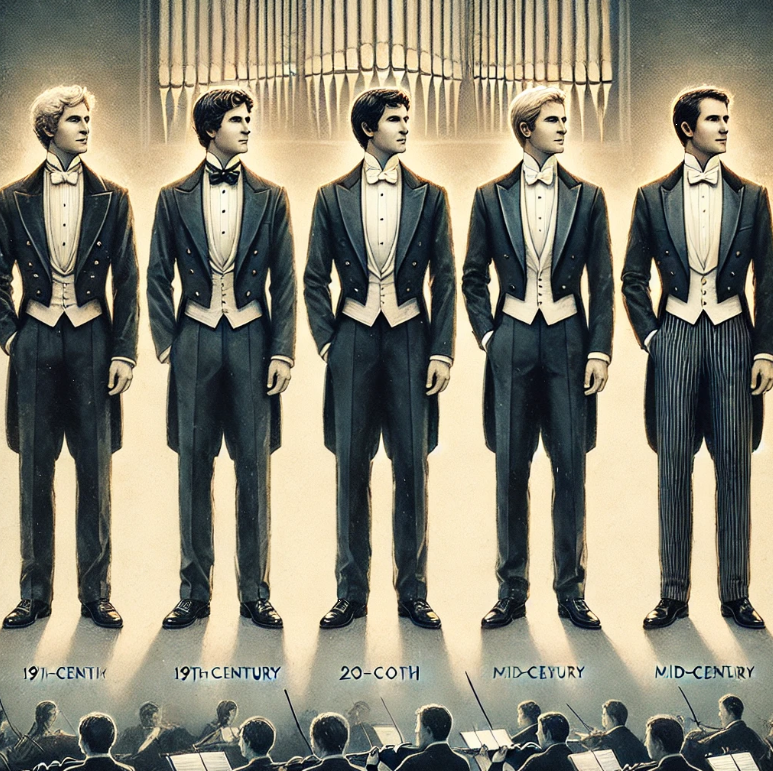 지휘자의 연미복 관련 이미지