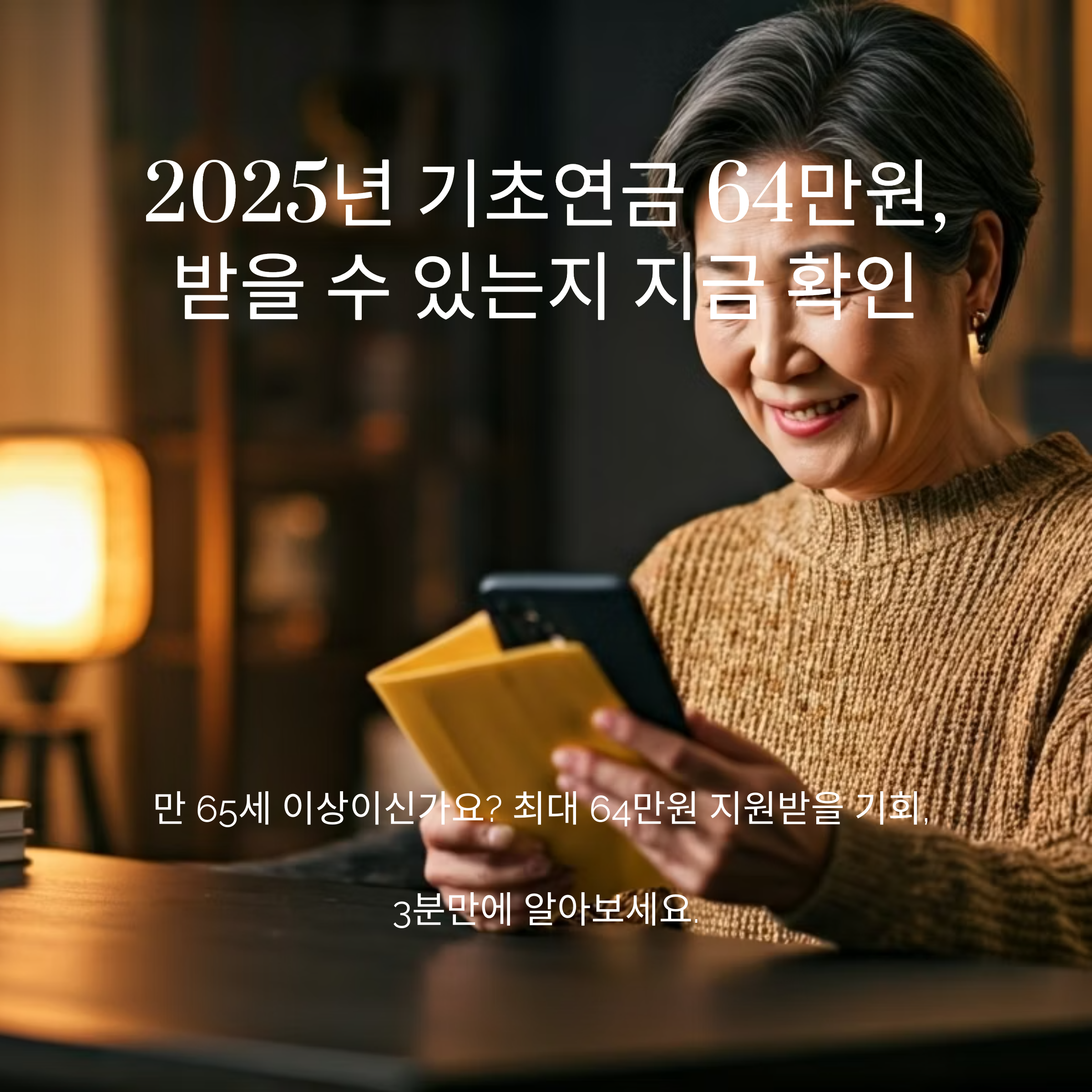 기초연금 64만원 완전 정복 대표 이미지