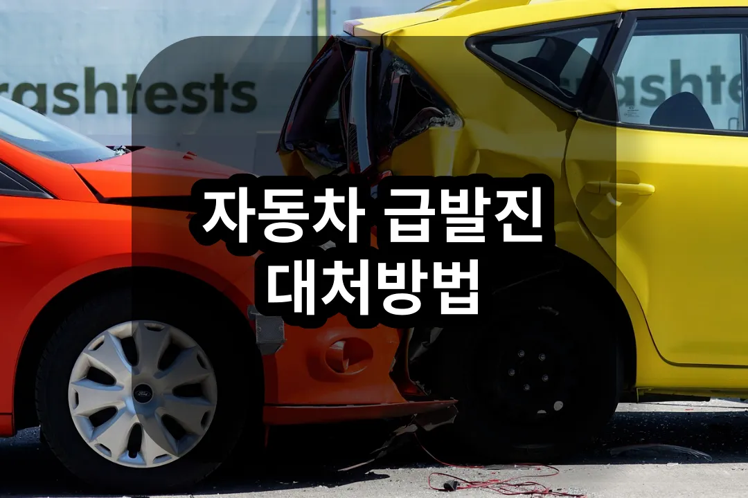 자동차 급발진 대처방법