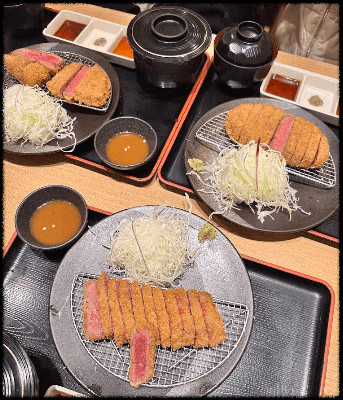 오사카 규카츠 맛집 가츠규 난바센니치마에점2