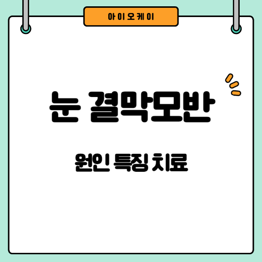 눈결막모반