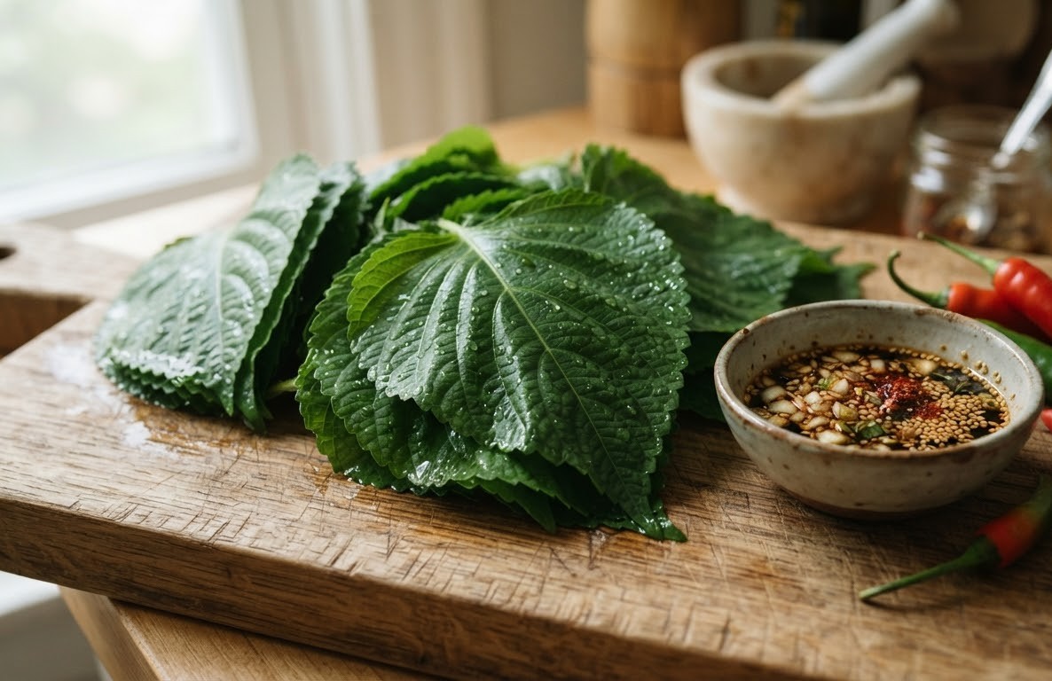 깻잎장아찌손질법양념