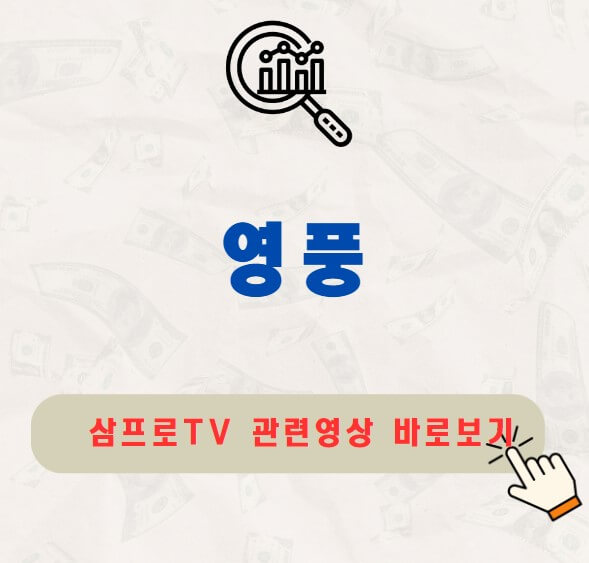 영품 주가 배당금 지급일