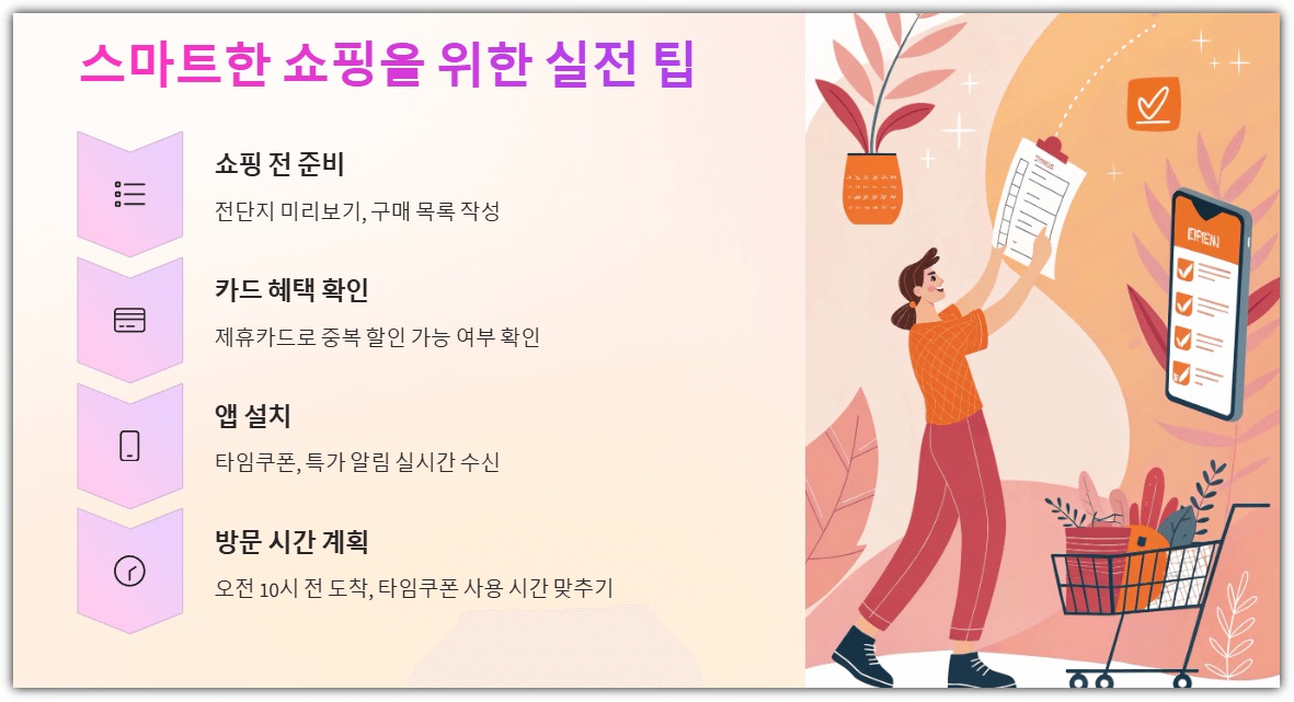 롯데마트 땡큐절_스마트한 쇼핑을 위한 실전 팁