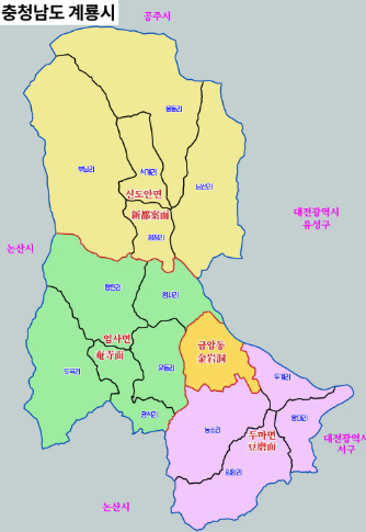 계룡시 부동산시장