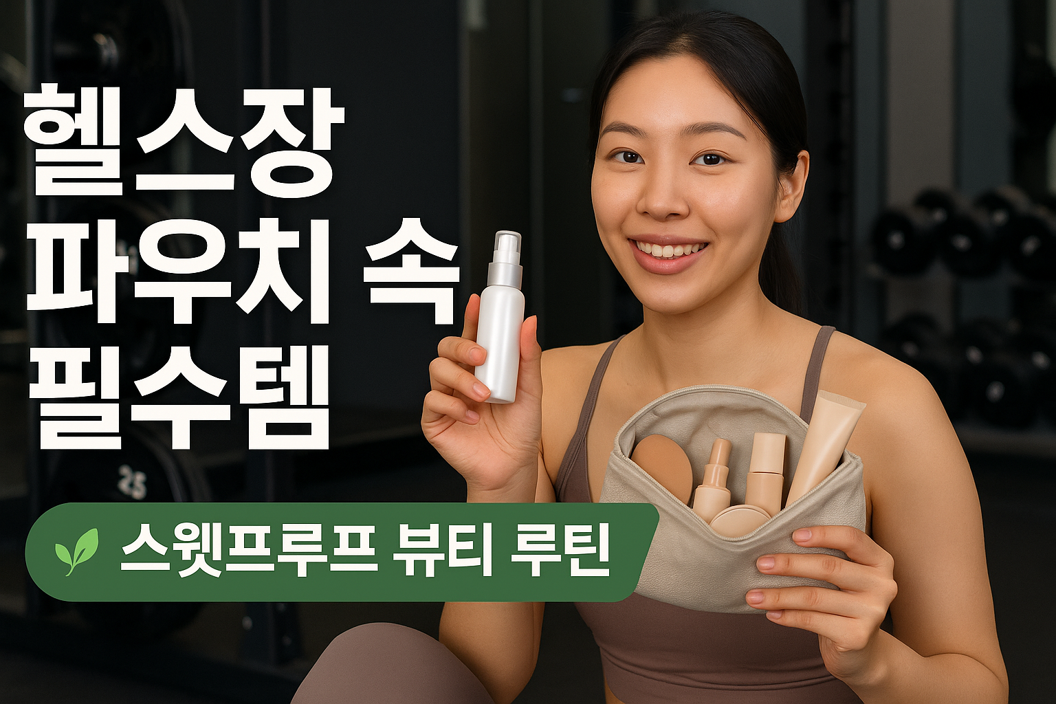헬스장 파우치