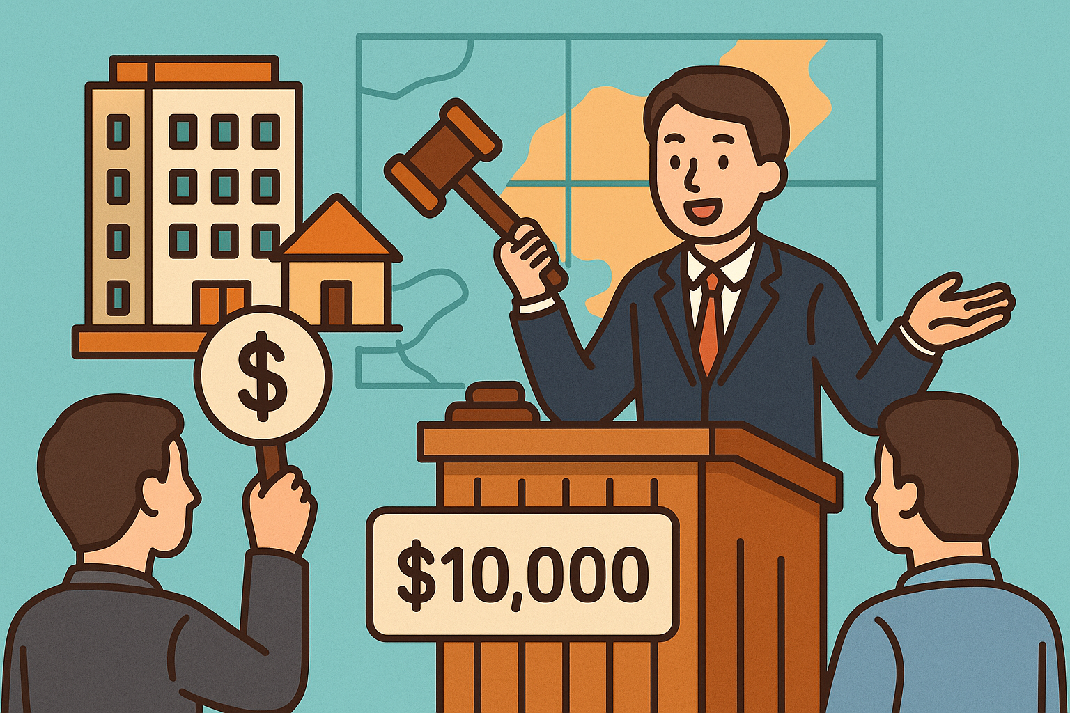 법원의 승인으로 시작되는 경매 절차